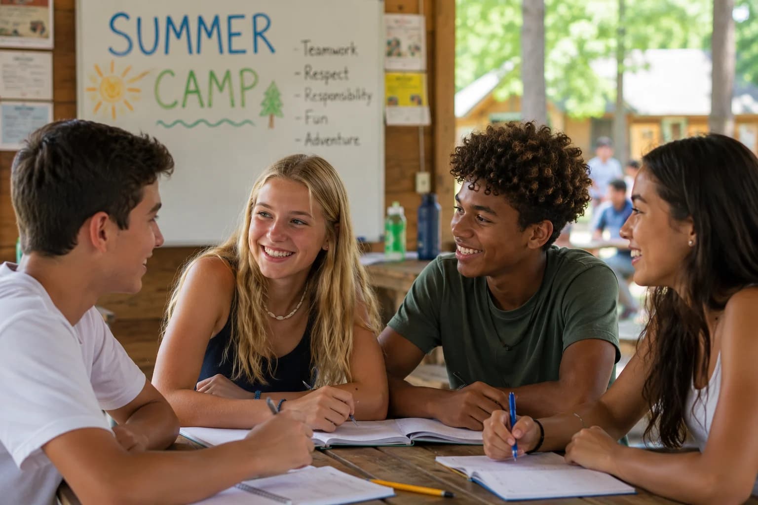 Estudiantes de Educate en un intercambio cultural